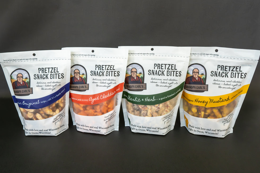 Pretzel Bite Variety Pack, Family Bag (1 pound)